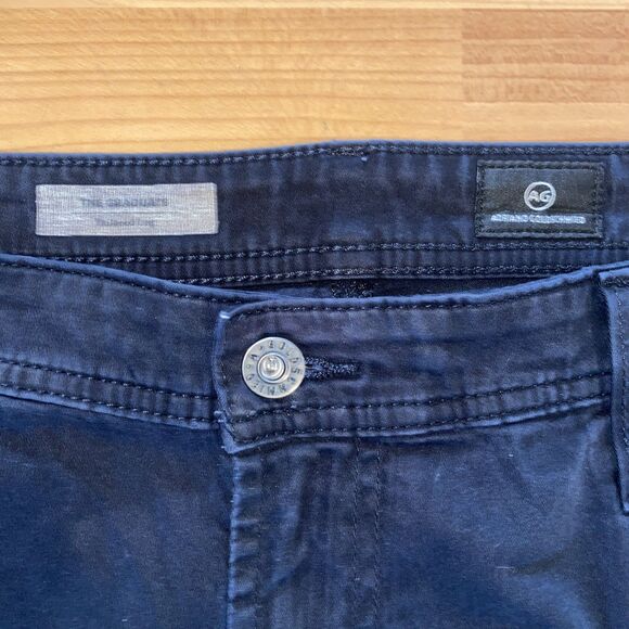 Adriano Goldschmied AG Men The Graduate Tailored Leg Ink Black 38x32 Straight - Picture 5 of 11